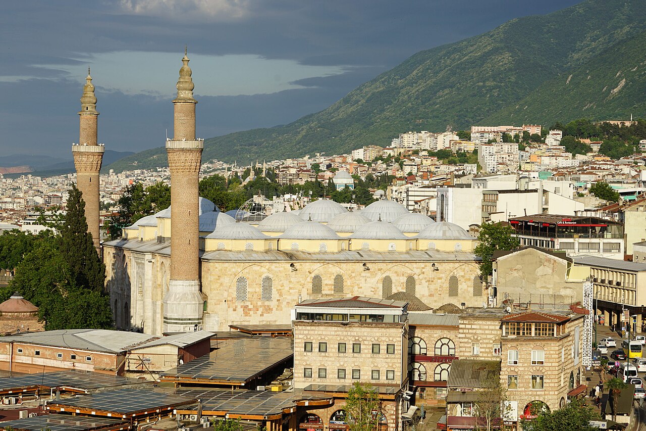 Örnek kurumsal site tasarımında Bursa manzarası